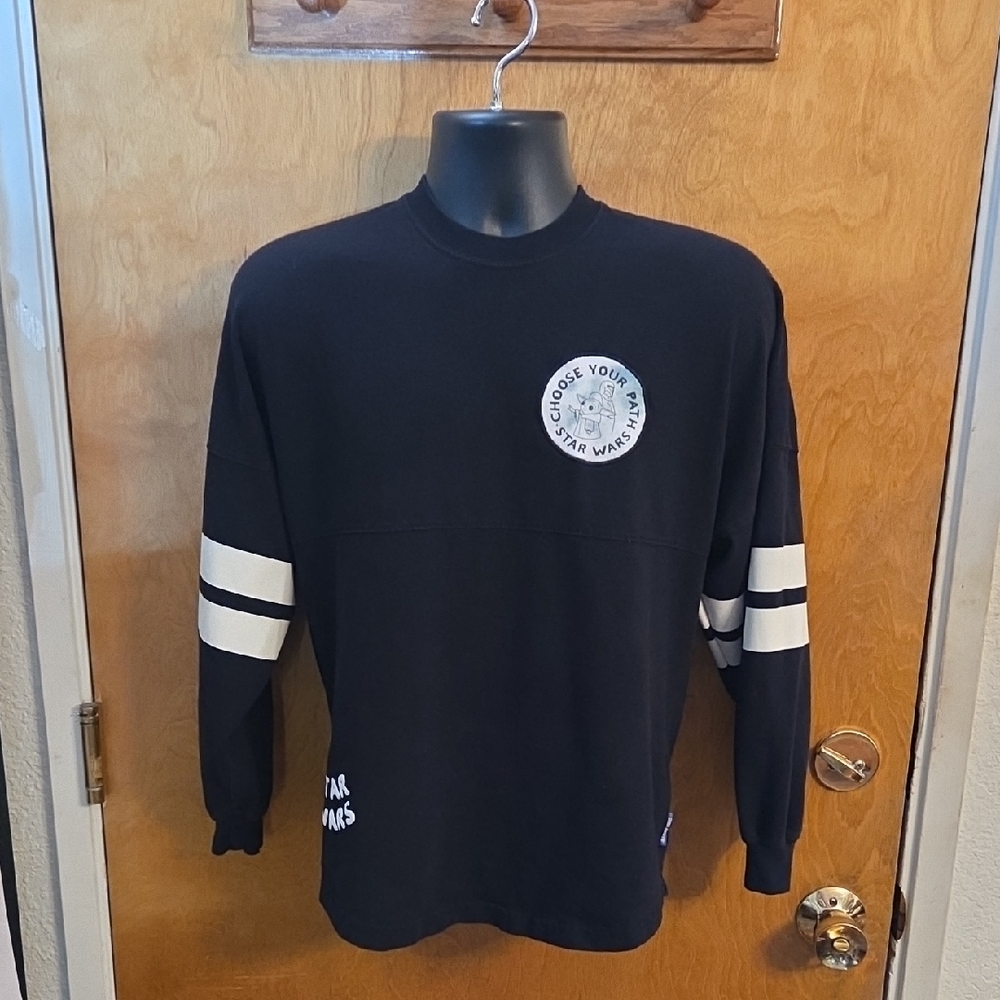 Disney Parks Star Wars Mandalorian Spirit Jersey Grogu Choose Your Path Size XS